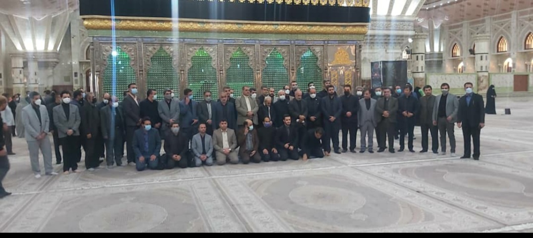 پیمان مسئولان استانی در کنار بارگاه حضرت امام خمینی در سالگر ارتحال امام